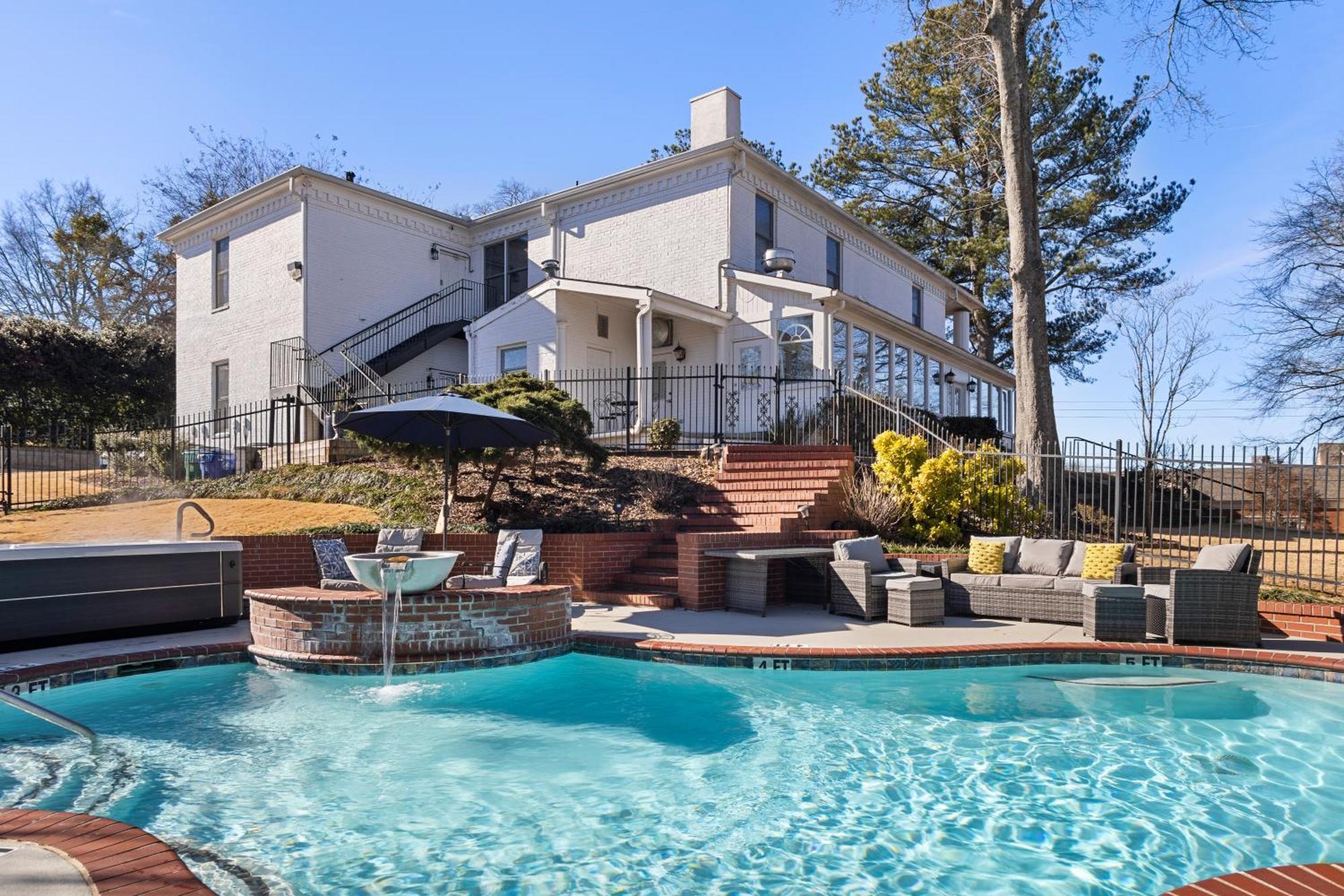 Bed and Breakfast Stone Mountain Manor Exterior foto