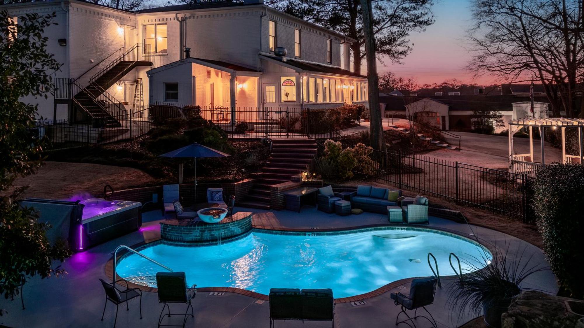 Bed and Breakfast Stone Mountain Manor Exterior foto